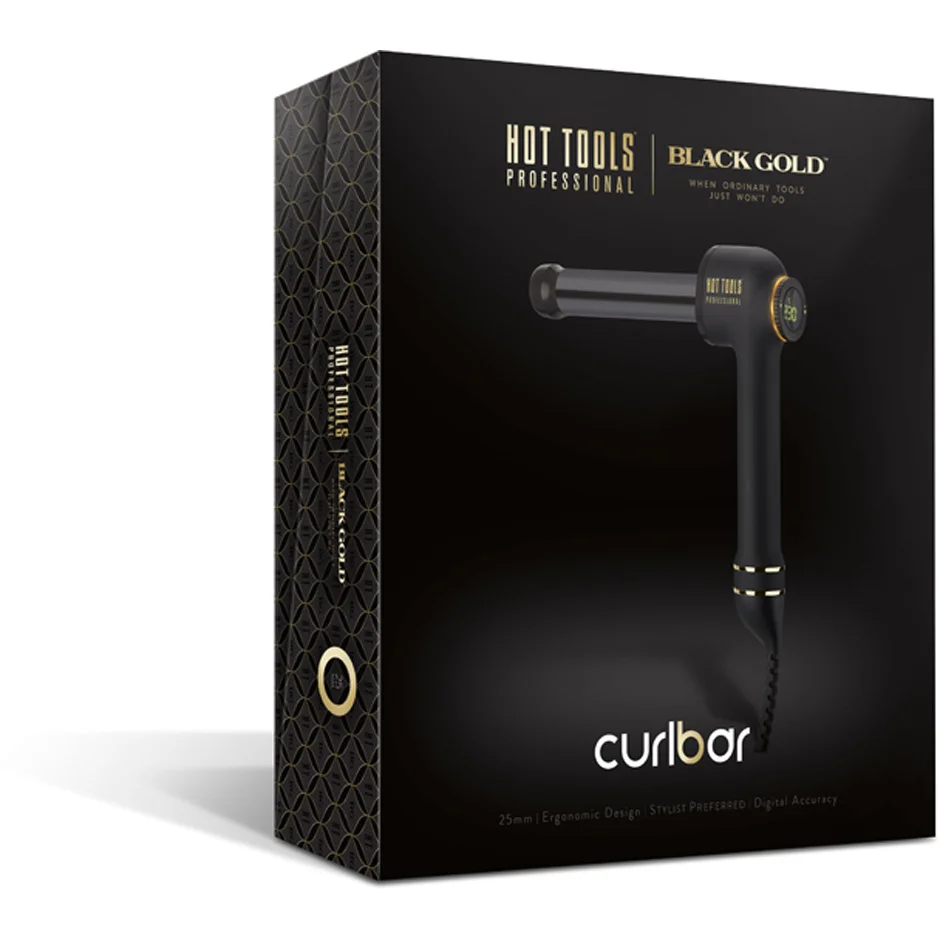 Hot Tools Professional Curl bar Black Gold 25 mm 1 pcs, bild 2