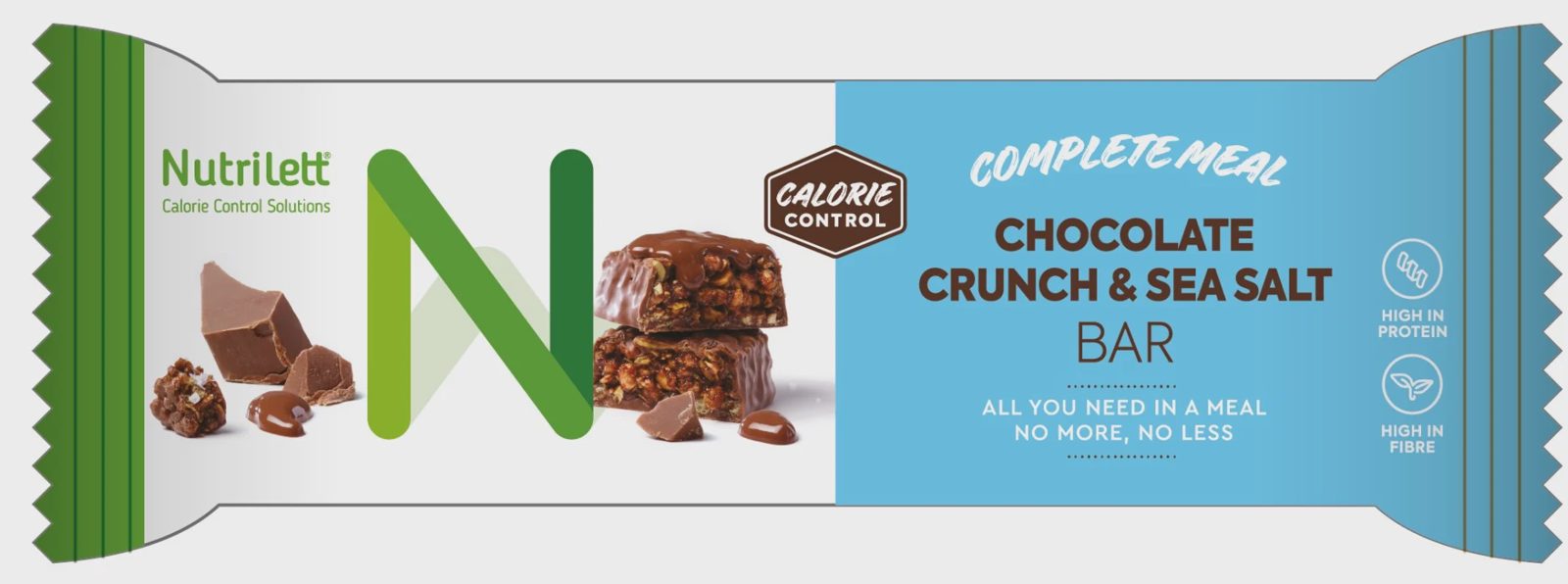 Nutrilett Smart Meal Bar, Chocolate crunch & Seasalt, 1 st