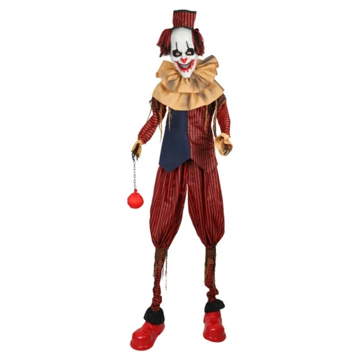 Standing Animated Clown Dekoration 250 cm