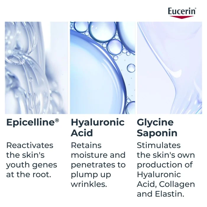 Eucerin Hyaluron-Filler +Elastictiy Serum + Eye Creme Gift Set 45 ml, bild 4