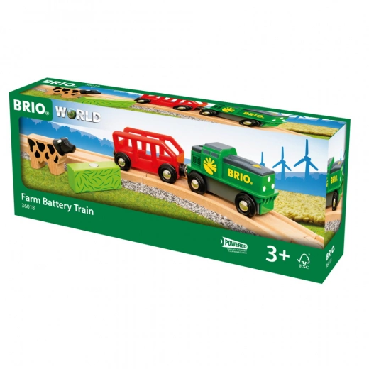 Brio Trätåg - Batteridrivet Bondgårdståg, bild 2