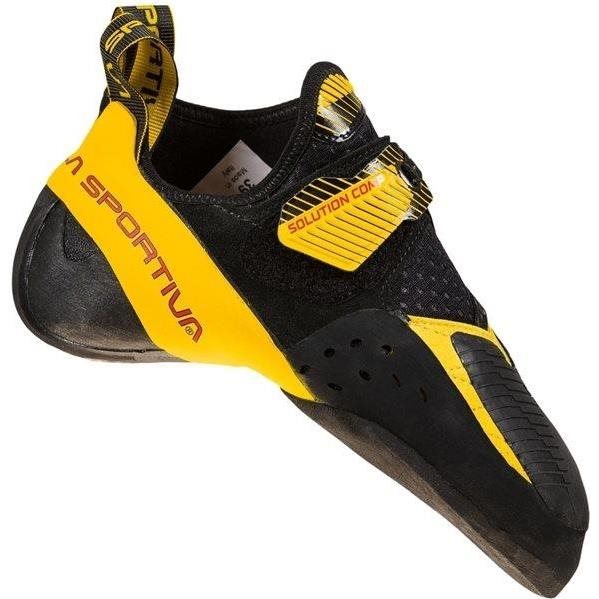 La Sportiva Solution Comp Black/Yellow - 42