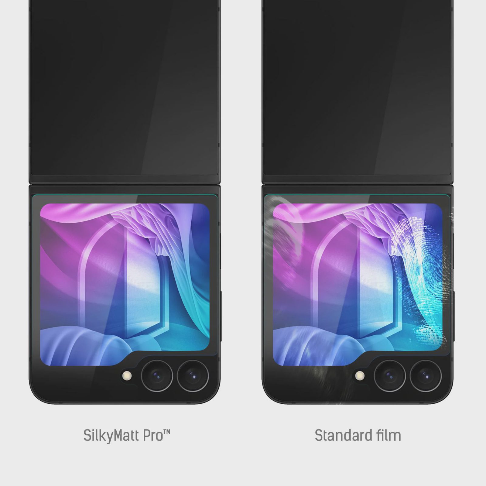 3mk Silky Matt Pro matt skyddsfilm för Samsung Galaxy Z Flip 6 / 7 FE, bild 3