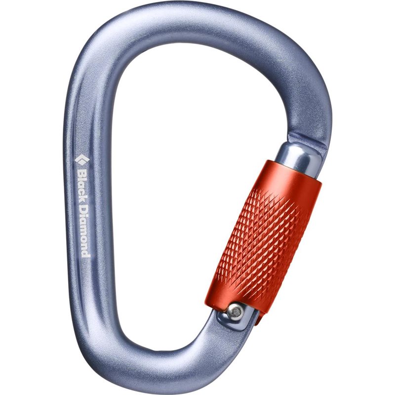 Black Diamond Pearlock Twistlock Carabiner - OneSize