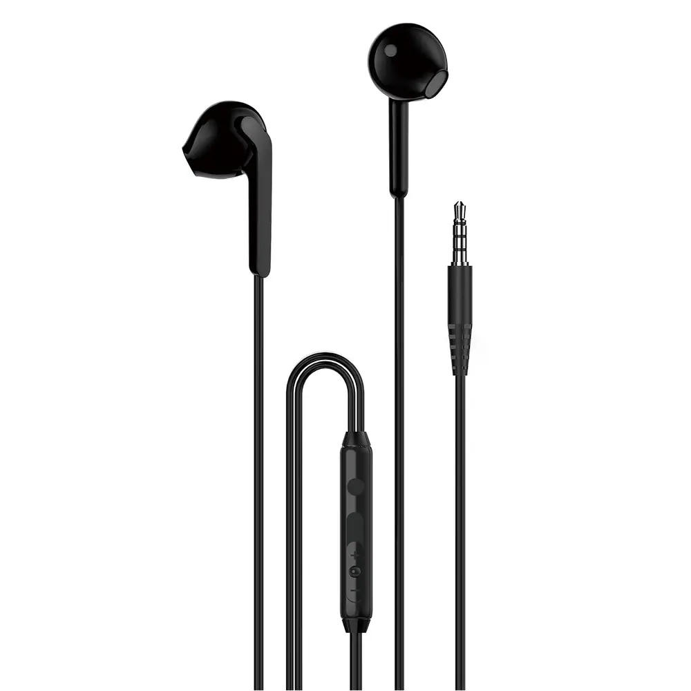 Dudao X3 In-Ear Headphones Wired Mini Jack 3.5mm - Black