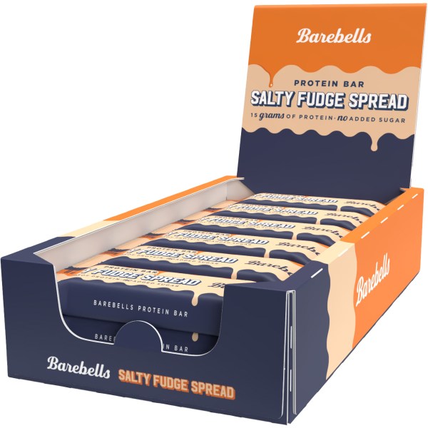 Barebells Spread Bar, Salty Fudge Spread, 12-pack