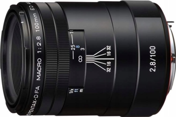 HD D FA 100mm f/2,8 Macro ED AW - Svart (fullformat)