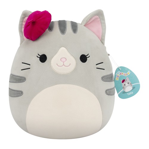 Squishmallows - Tally Grå Katt
