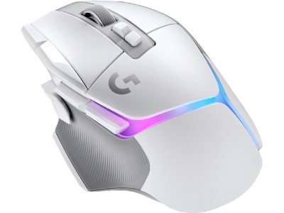 Logitech G502 X Plus Lightspeed trådlös gamingmus, vit, bild 4
