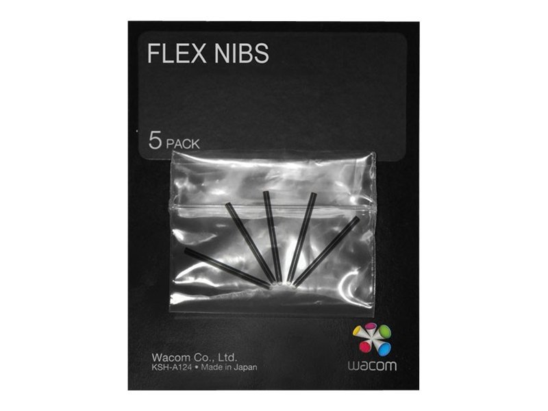 Flex nibs 5-pack till Intuos & Intuos Pro