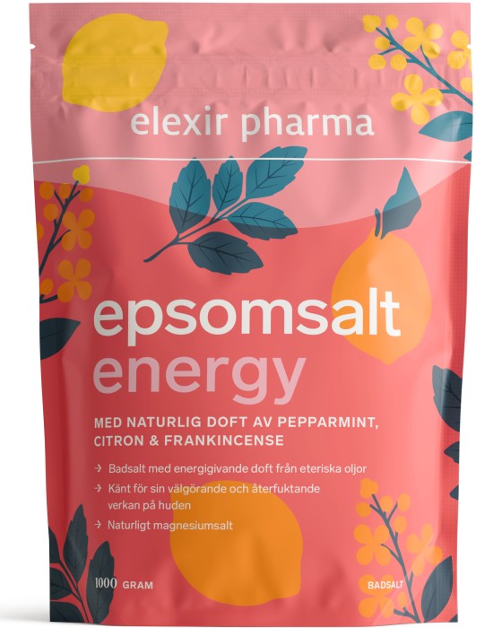 Elexir Pharma Epsomsalt Energy 1 kg, bild 2
