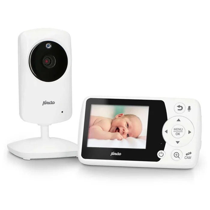Alecto Videobabyvakt med 2,4-tums färgskärm