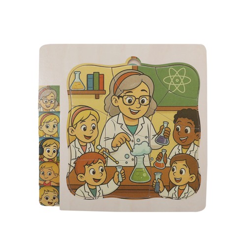 Kinder and Kids - lager Pussel, Flickans liv