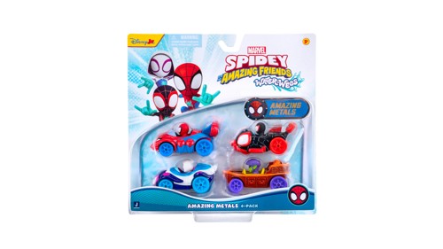 Spidey - Amazing Metals Car 4 Pack (SNF0378), bild 3