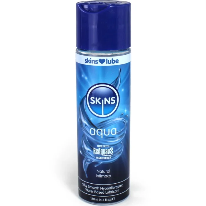Skins Aqua vattenbaserat glidmedel 130 ml