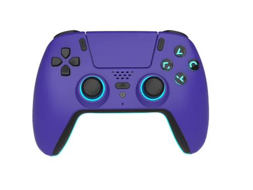 Freaks And Geeks - Wireless Bluetooth Controller for PS5- LED - Purple, bild 2
