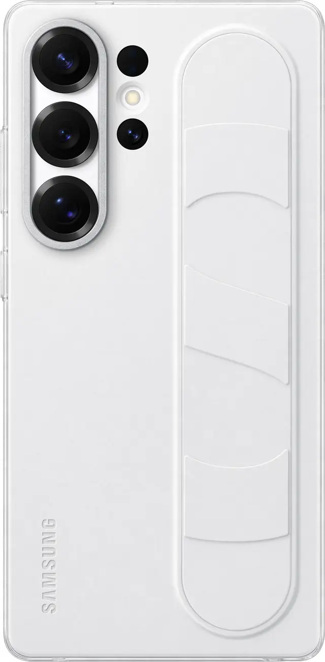 Samsung Galaxy S25 Ultra Standing Grip fodral (vitt), bild 2