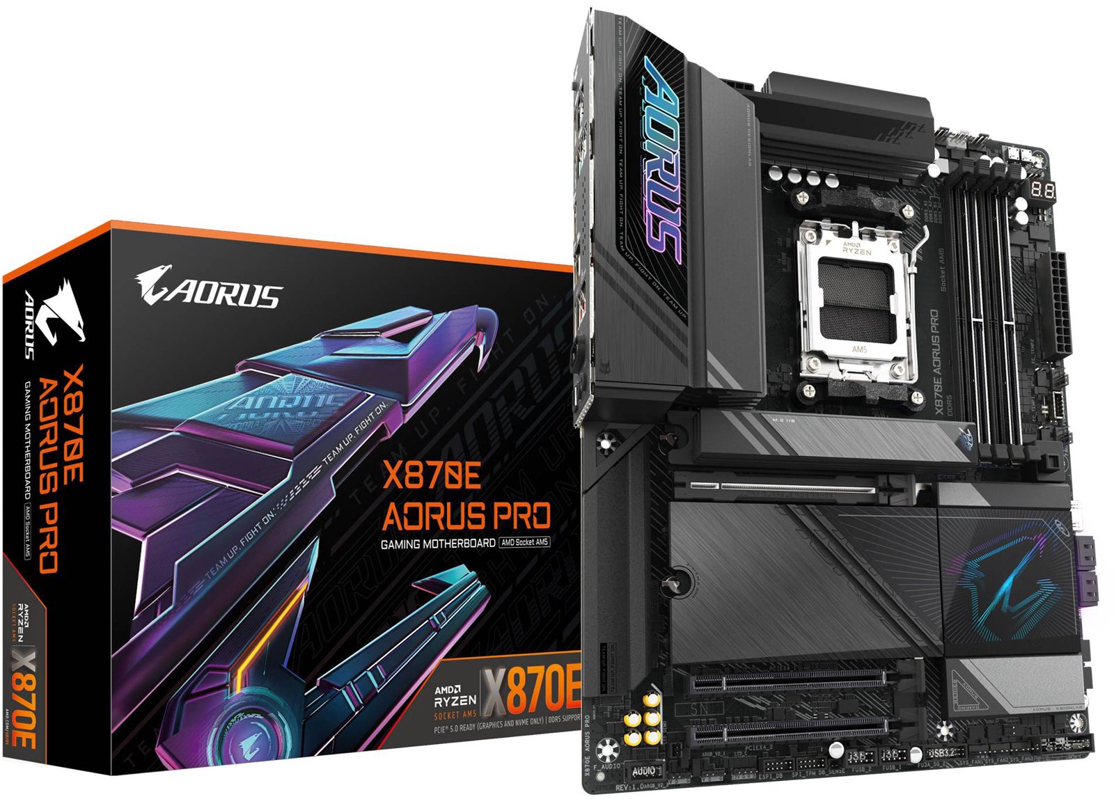 Gigabyte X870E Aorus Pro X3D, bild 4