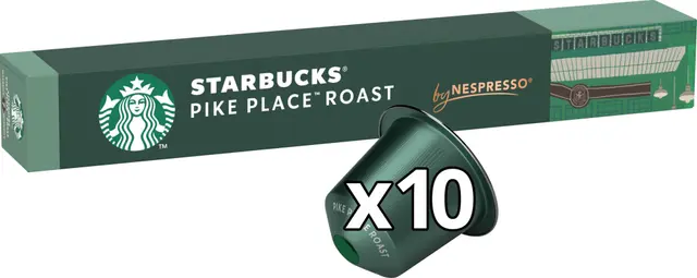 Starbucks Pike Place Roast kaffekapslar By nespresso