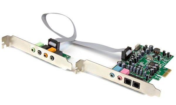 StarTech 7.1 Channel Surround Card, 24-bit, 192 kHz, 7.1, S/PDIF in/ut, PCI-E, bild 2