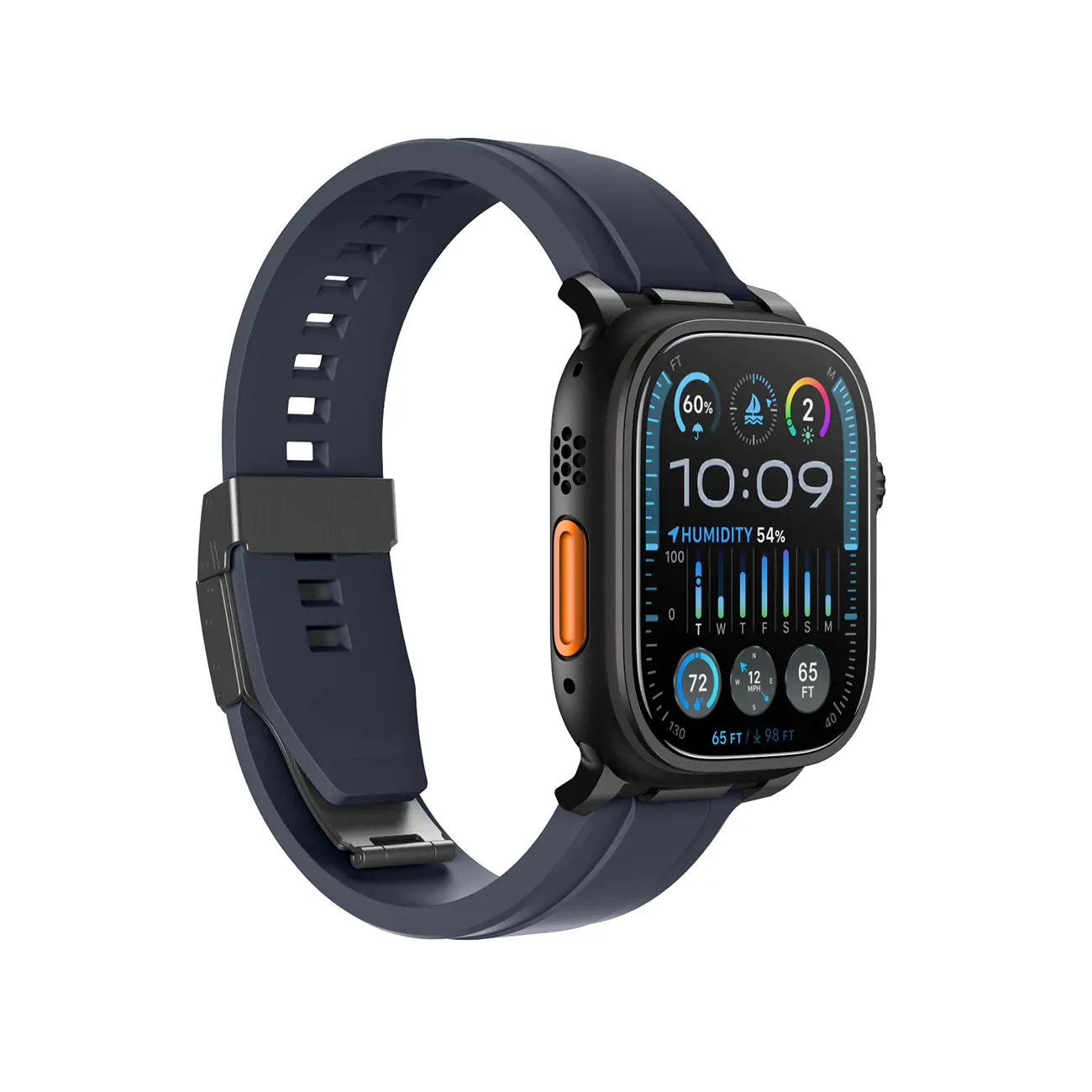 AmazingThing Radix glas skärmskydd för Apple Watch UItra 3 49mm, bild 4