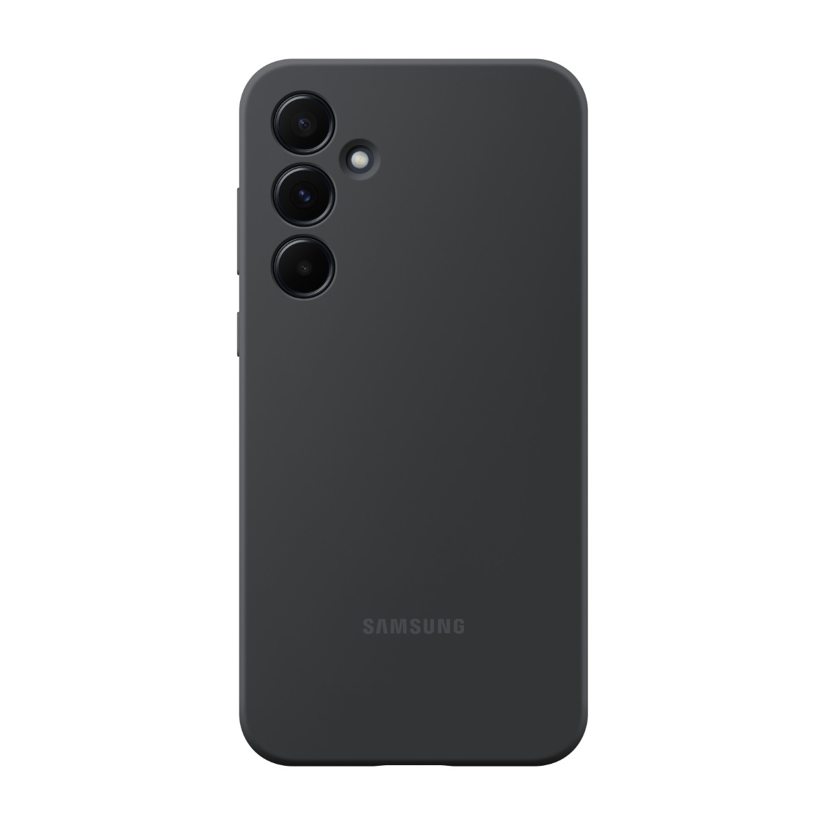 Samsung Galaxy A55 silikonfodral, svart, bild 3