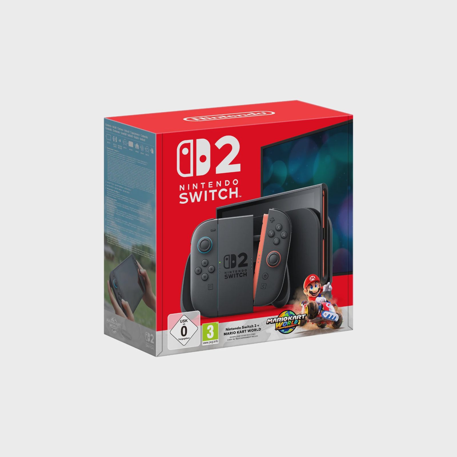 Nintendo Switch 2 spelkonsol - Mario Kart World paket