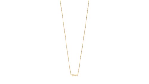 PILGRIM - LOVE Necklace - Gold-Plated - 38 cm + 9 cm Extension Chain, bild 3