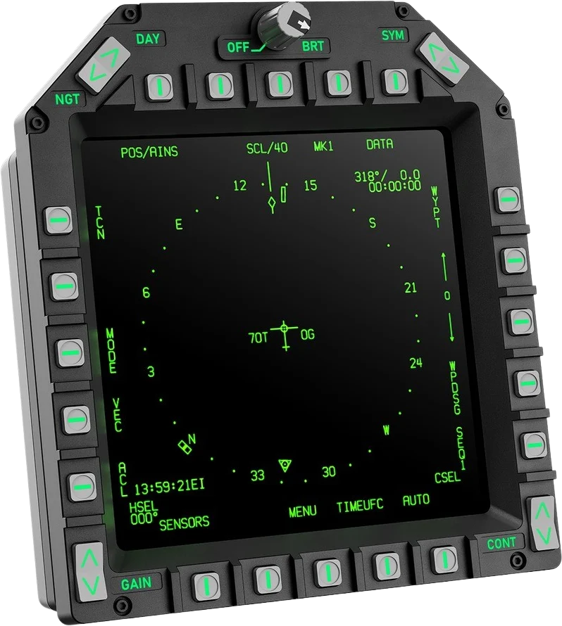 Moza Racing AMPCD flygdisplaypanel