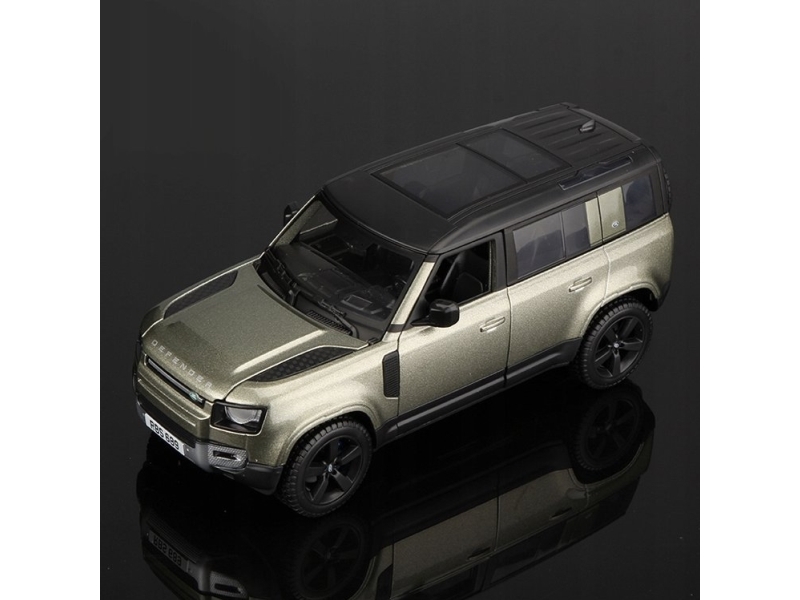 Bburago 2022 Land Rover Defender 110 grön 1:24 BBURAGO