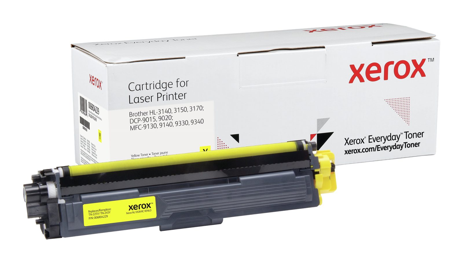 Xerox Brother TN-245Y, High Capacity, 2200 sidor, Gul, bild 2
