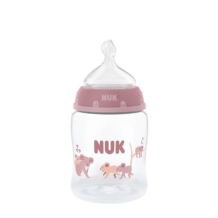 NUK nappflaska First Choice temperature control 150 ml, koal, bild 3