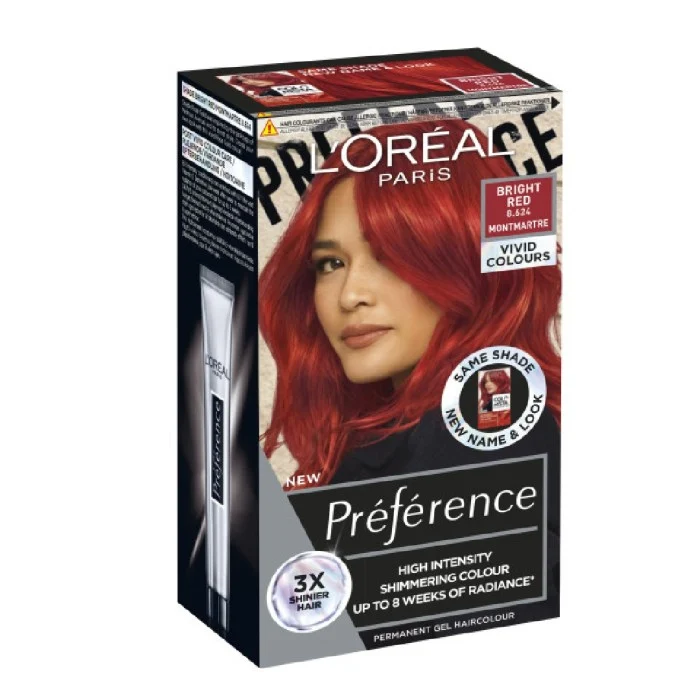 Loreal Paris Préférence Vivids Bright Red 8.624