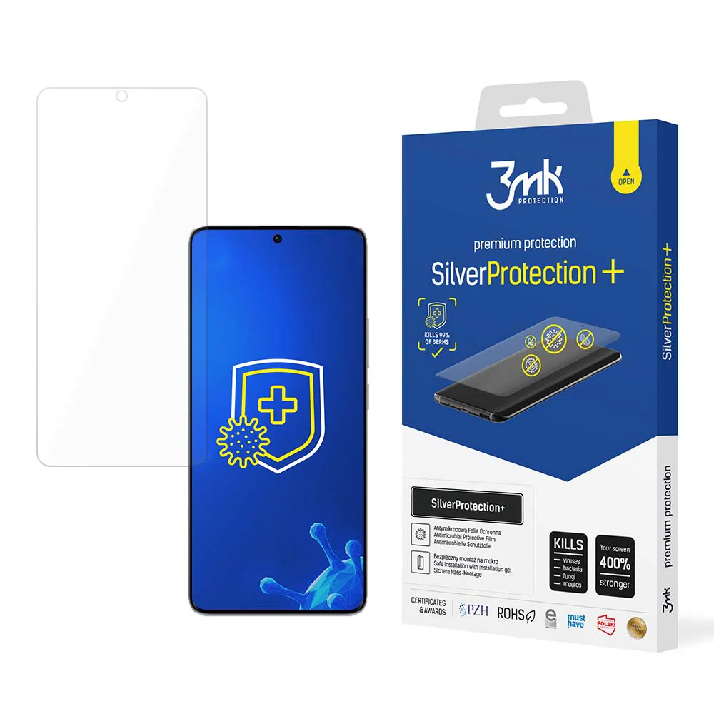 3mk SilverProtection+ skyddsfilm för Xiaomi Redmi Note 13 Pro+