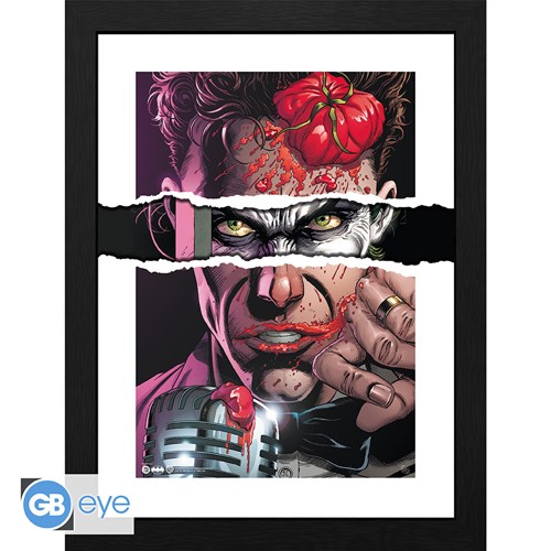 ABYstyle - DC Comics - The Joker Framed Print (30.5 x 40.6cm) - Bild