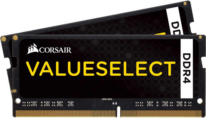 Corsair Value Select DDR4-2133 - 16GB - CL15 - Dual Channel (2 pcs) - Svart