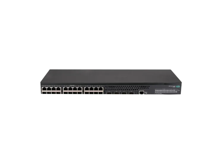 HPE FlexNetwork 5140 24G 4SFP+ EI - Switch - L3 - smart - 24 x 10/100/1000 + 4 x 10 Gigabit Ethernet / 1 Gigabit Ethernet SFP+ - rackmonterbar