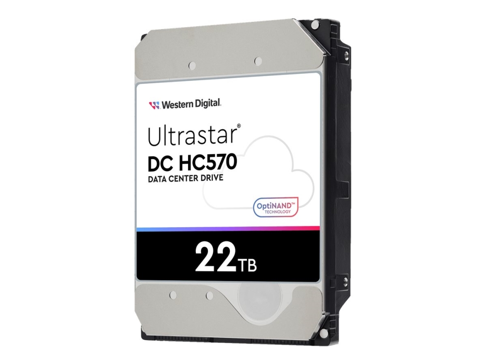 22 TB WD Ultrastar DC HC570, 7200 rpm, 512 MB cache, SAS 12Gb/s