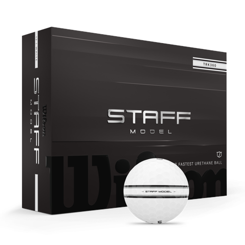 Wilson - Staff Model TRK360 Golfbollar (12 st.) – Tour-prestanda med exakt alignment och kontroll