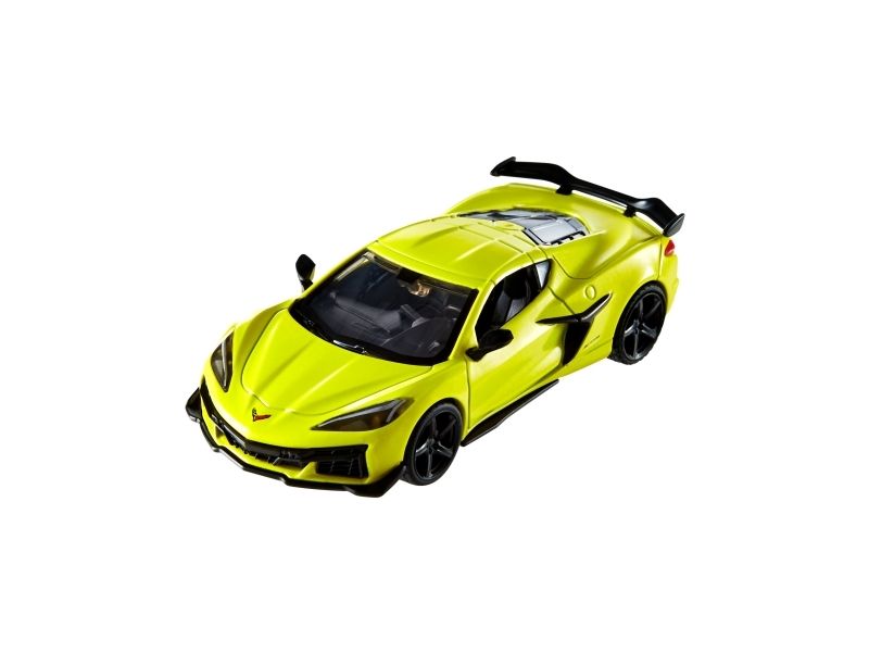 Hot Wheels Premium i skala 1:43 ''23 Corvette Z06, Bil, 14 År, Plast, Metall, Lime