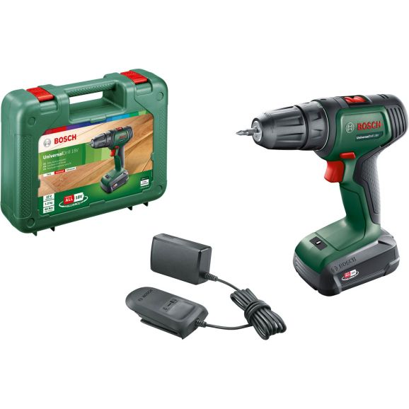Bosch UniversalDrill 18V borrskruvdragare 23/32 Nm, 1,5 Ah batteri