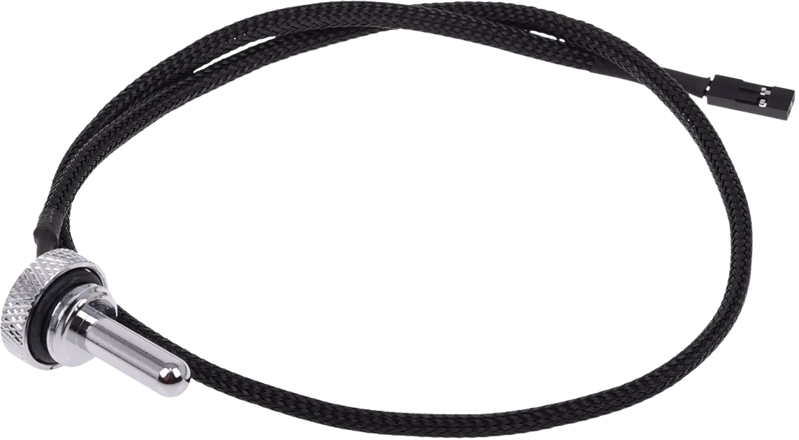 Alphacool Eiszapfen Temperatursensor G1/4 Plugg -Krom
