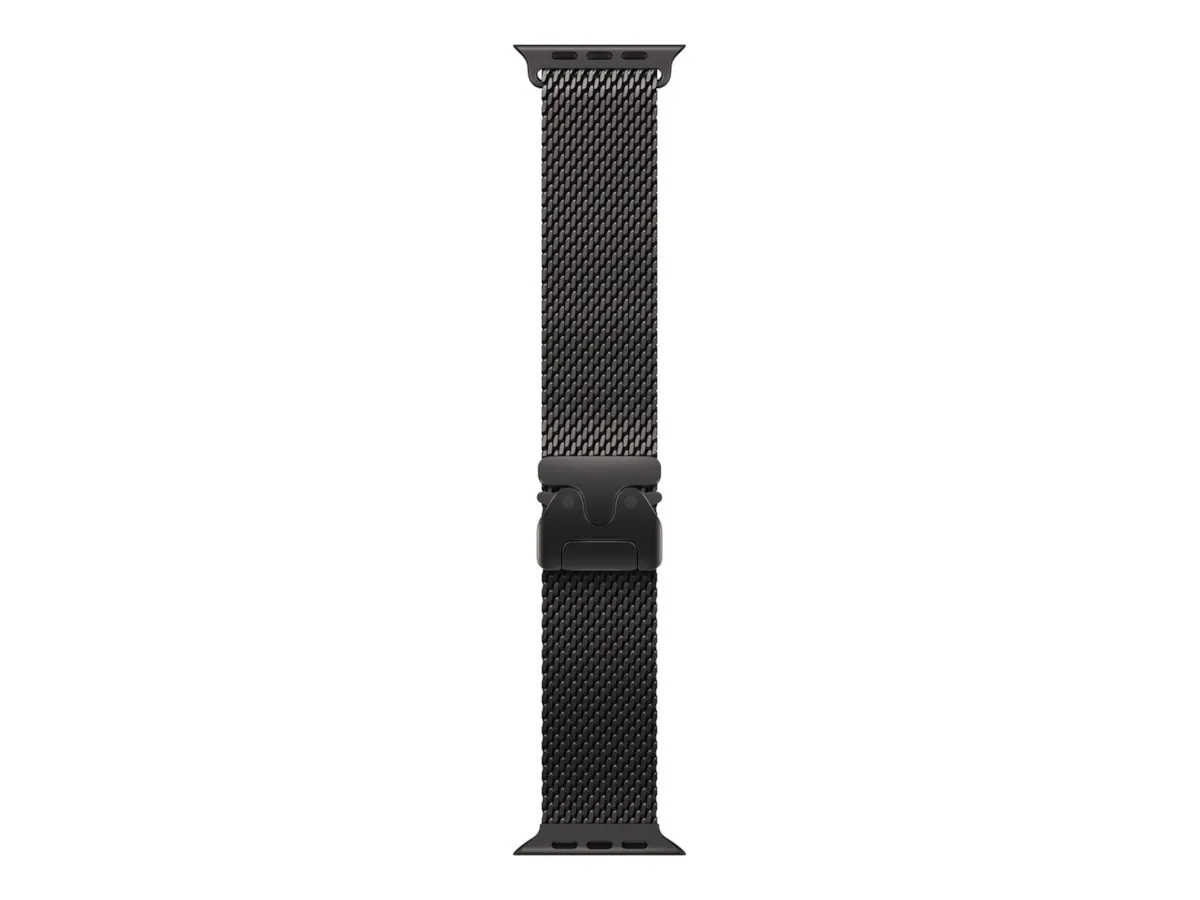 Apple Watch 49 mm titan Milanesisk loop L, svart