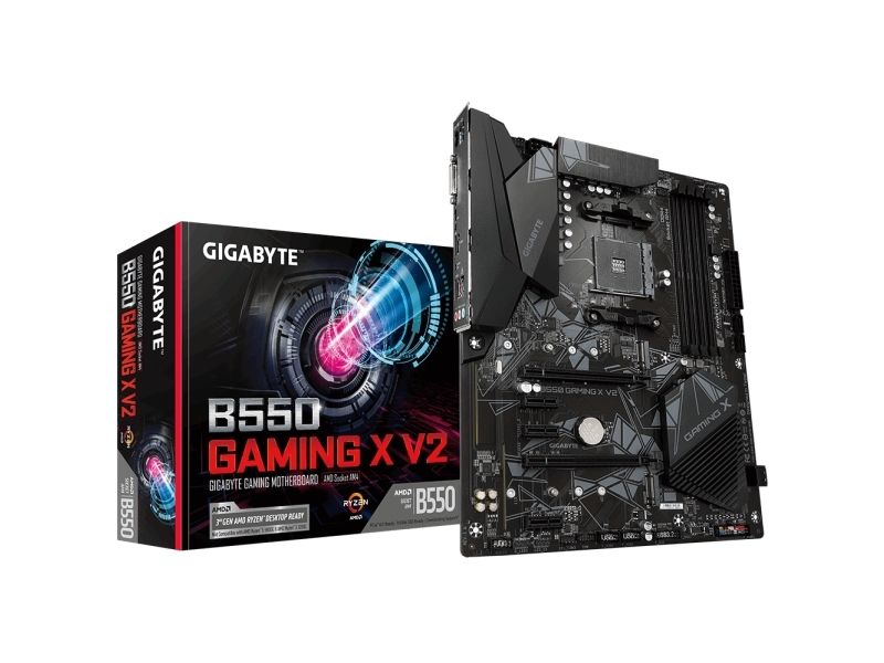 Gigabyte B550 Gaming X V2 AMD B550 Uttag AM4 ATX, bild 3