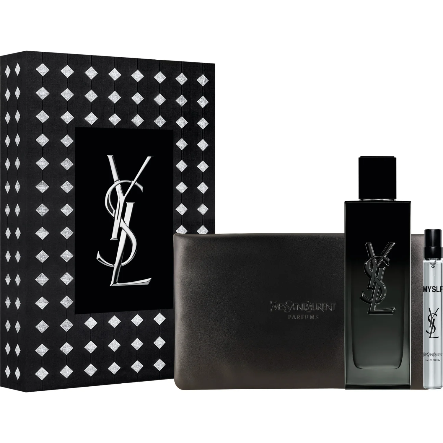 Yves Saint Laurent MYSLF EdP Gift Set 100 ml + 10 ml Travel Size + Pouch 3 pcs, bild 2