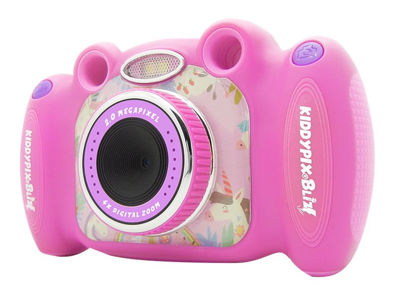 Easypix Kiddypix Blizz - Digitalkamera - kompakt - 2.0 MP / 8.0 MP (interpolerat) / 30 fps - rosa
