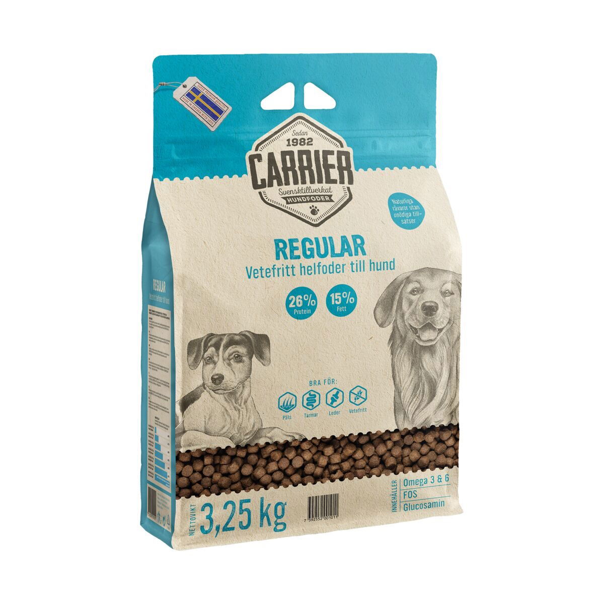 Carrier Regular Torrfoder till Hund 3,25 kg