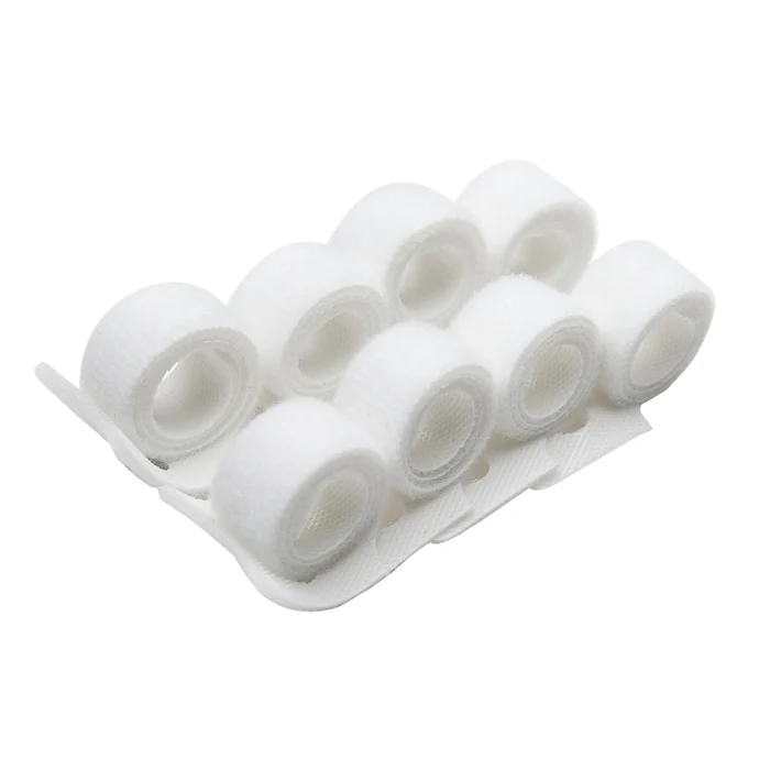 Luxorparts Kabelsamlare 8-pack Vit