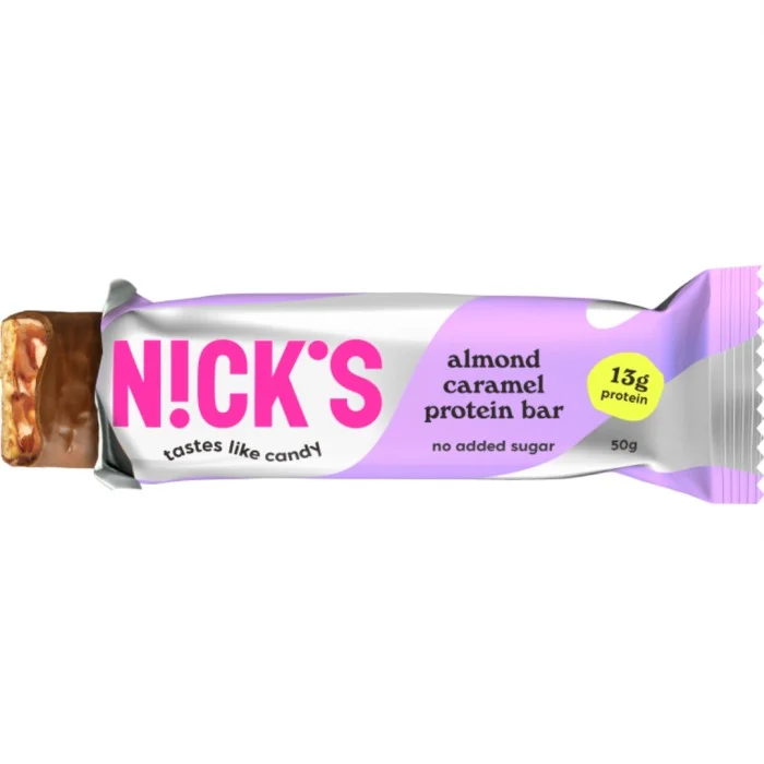 Nicks Protein Bar , Almond caramel , 1 st