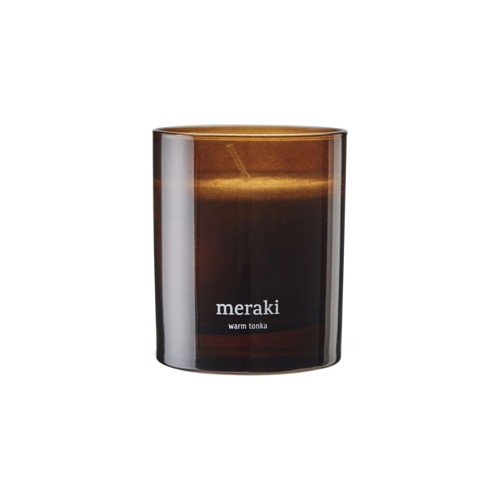 Meraki Warm Tonka Scented Candle Medium, bild 3